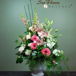 Funeral Flower Basket