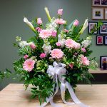 Sympathy Flower Basket