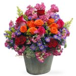 fresh flower basket