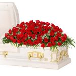 funeral casket spray