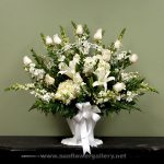 Funeral Flower Basket