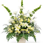 sympathy funeral basket