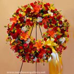 Funeral Flower Wreath